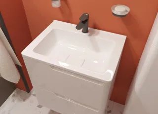 Раковина Эстет Kare luxe silk ФР-00014679 60см белый